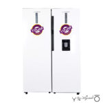 یخچال فریزر دوقلو لومیر مدل لومان LR910 LF915 نمایشگر عمودی