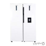 یخچال فریزر دوقلو لومیر مدل لومان LR910 LF915 نمایشگر عمودی
