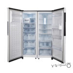 یخچال فریزر دوقلو لومیر مدل لومان LR910 LF915 نمایشگر عمودی