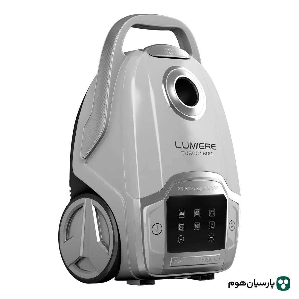 1120 جاروبرقی موشکی لومیر مدل 4800 موتور 2600W وات TURBO - Image 3