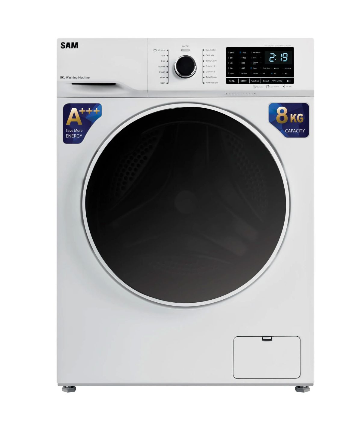 ماشین لباسشویی سام مدل BL-Q1475 ظرفیت 8 کیلوگرم ماشین لباسشویی سام مدل BL-Q1475 ظرفیت 8 کیلوگرم