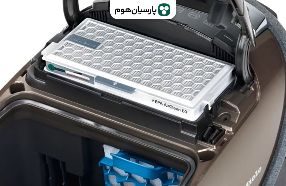 سیستم فیلتراسیون در جاروبرقی پارسیان هوم