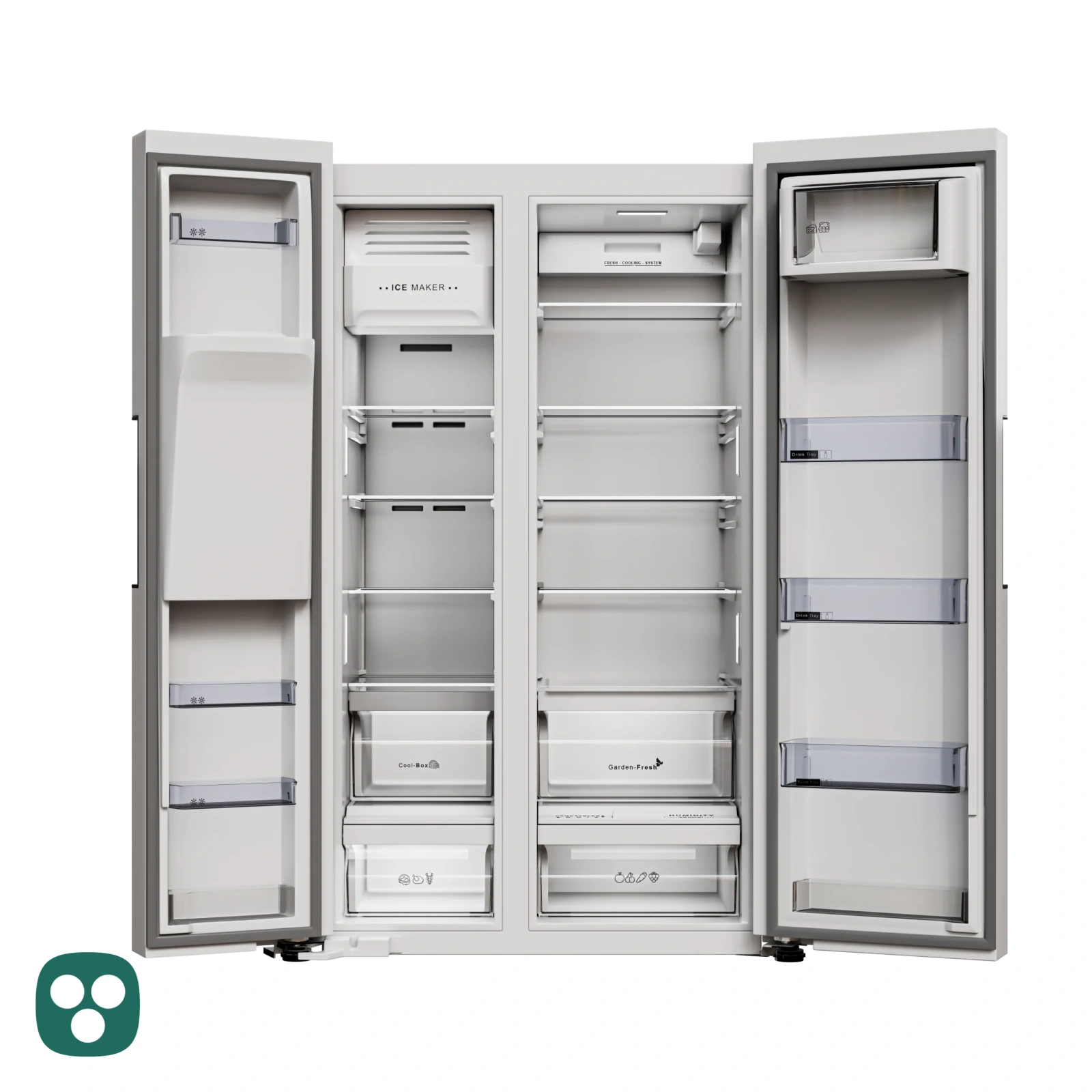 یخچال-و-فریزر-ساید-بای-ساید-پاکشوما-مدل-SBS-RSP-800-gallery-6 یخچال و فریزر ساید بای ساید پاکشوما مدل SBS RSP 800 - تصویر 7